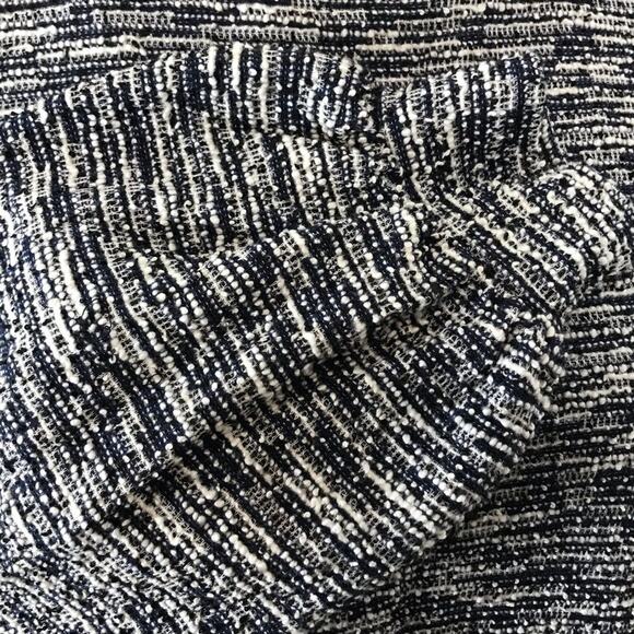 Ann Taylor Loft Cold Shoulder Sweater Knit Blue Long Sleeve Womens Sz Med - Picture 5 of 8